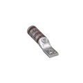 Panduit Copper Compression Lug, 1 Hole, #2 AWG, Narrow Tongue, LCAN2-10-Q LCAN2-10-Q